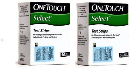 one touch select test strips 25 flipkart