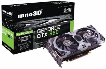 Inno3d Nvidia Geforce Gtx 960 Oc 2 Gb Ddr5 Graphics Card Inno3d Flipkart Com