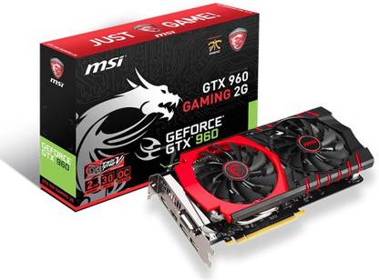 Msi Nvidia Geforce Gtx 960 Gaming 2 Gb Gddr5 Graphics Card Msi Flipkart Com