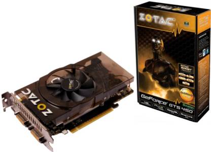 Zotac Nvidia Geforce Gts 450 Synergy Edition 1 Gb Gddr5 Graphics Card Zotac Flipkart Com