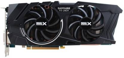 Sapphire AMD/ATI Dual-x R9 280X Radeon 3 GB DDR5 Graphics Card