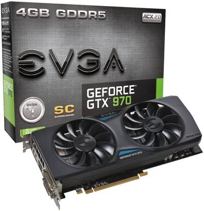 Evga Nvidia Geforce Gtx 970 4 Gb Gddr5 Graphics Card Evga Flipkart Com