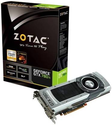 Zotac Nvidia Gtx 780ti 3 Gb Ddr5 Graphics Card Zotac Flipkart Com