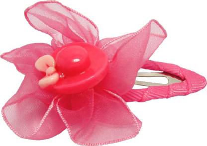 Jewelz Dark Pink Hat Hair Tic Tac Clip