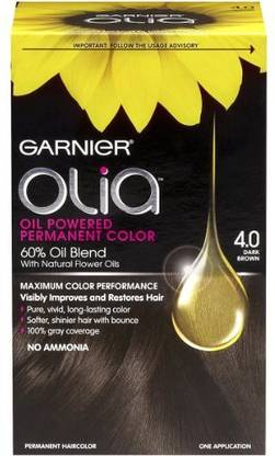 GARNIER Olia Oil Powered Permanent Hair color ,  Dark Brown - Price in  India, Buy GARNIER Olia Oil Powered Permanent Hair color ,  Dark Brown  Online In India, Reviews, Ratings & Features 