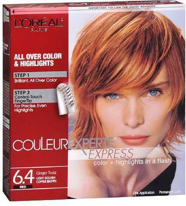 L'Oréal Paris Paris Couleur Experte Express Easy 2 - In - 1 Color + Highlights , Light Golden Copper Brown Ginger Twist - Price in India, Buy L'Oréal Paris Paris Couleur L'Oréal Paris Paris Couleur Experte Express Easy 2 - In - 1 Color + Highlights , Light Golden Copper Brown Ginger Twist - Price in India, Buy L'Oréal Paris Paris Couleur