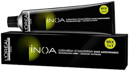 L'Oréal Paris Inoa Hair Colour NO. 1 , BLACK, - Price in India, Buy L'Oréal  Paris Inoa Hair Colour NO. 1 , BLACK, Online In India, Reviews, Ratings &  Features 