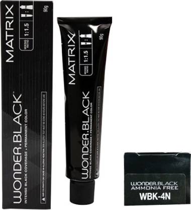 MATRIX Wonder Black Permanent Hair Color , WBK-4N - Price in India, Buy  MATRIX Wonder Black Permanent Hair Color , WBK-4N Online In India, Reviews,  Ratings & Features 