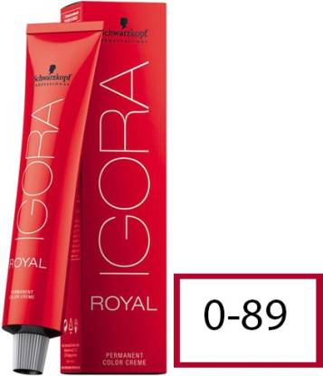 Schwarzkopf Igora Royal Hair Color , 0-89 Red Violet Concentrate - Price in  India, Buy Schwarzkopf Igora Royal Hair Color , 0-89 Red Violet Concentrate  Online In India, Reviews, Ratings & Features 