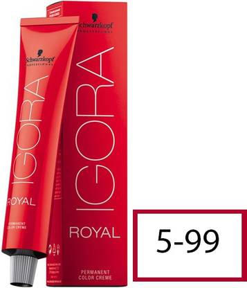 Schwarzkopf Igora Royal Hair Color , 5-99 Light Brown Violet Extra - Price  in India, Buy Schwarzkopf Igora Royal Hair Color , 5-99 Light Brown Violet  Extra Online In India, Reviews, Ratings & Features 