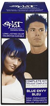 SPLAT Hair Color Complete Kit Envy , Blue - Price in India, Buy SPLAT Hair  Color Complete Kit Envy , Blue Online In India, Reviews, Ratings & Features  