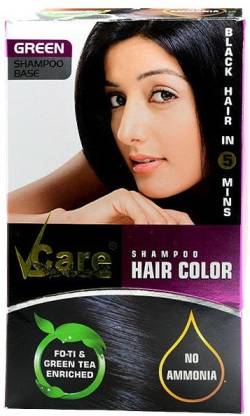 Vcare Shampoo Hair Color , Black - Price in India, Buy Vcare Shampoo Hair  Color , Black Online In India, Reviews, Ratings & Features 