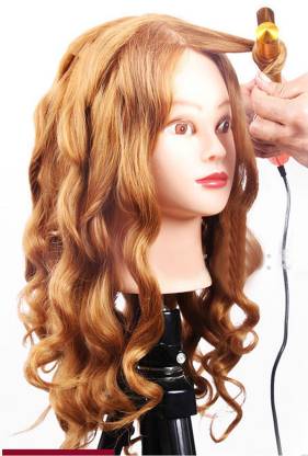 Ritzkart 2in1 85% Original Human Practise For Cutting / Curling / Makeup Dummy  Hair Extension Price in India - Buy Ritzkart 2in1 85% Original Human  Practise For Cutting / Curling / Makeup