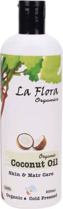 La Flora Organics Pure Coconut Oil Hair Oil