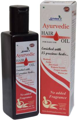 Krishna's Ayurvedic Hair Oil - Price in India, Buy Krishna's Ayurvedic Hair  Oil Online In India, Reviews, Ratings & Features 