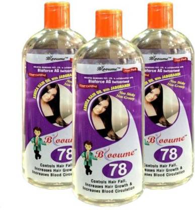 Bio Force Blooume 78 (Pack Of 3) Hair Oil - Price in India, Buy Bio Force Blooume  78 (Pack Of 3) Hair Oil Online In India, Reviews, Ratings & Features |  