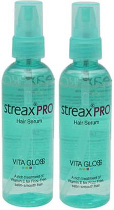 Streax Pro Vita Gloss Hair Serum - Price in India, Buy Streax Pro Vita  Gloss Hair Serum Online In India, Reviews, Ratings & Features 