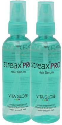 Streax Pro Hair Serum Vita Gloss 100ml combo - Price in India, Buy Streax  Pro Hair Serum Vita Gloss 100ml combo Online In India, Reviews, Ratings &  Features 