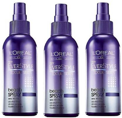 L'Oréal Paris Ever Style Texture Spray Beach Waves (Pack Of 3) Hair Spray -  Price in India, Buy L'Oréal Paris Ever Style Texture Spray Beach Waves  (Pack Of 3) Hair Spray Online