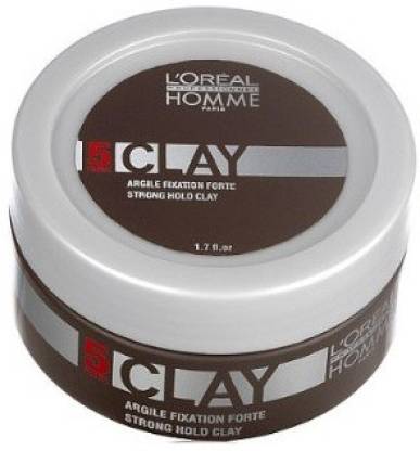 L'Oréal Paris Strong Hold Matt Clay For Men Hair Clay - Price in India, Buy  L'Oréal Paris Strong Hold Matt Clay For Men Hair Clay Online In India,  Reviews, Ratings & Features |