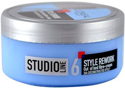 L'Oréal Paris Studio Line 6 Style Rework Out of Bed Fibre-Cream Hair Cream - Price in India, Buy L'Oréal Paris Studio Line 6 Style Rework Out of Bed Fibre-Cream Hair Cream Online L'Oréal Paris Studio Line 6 Style Rework Out of Bed Fibre-Cream Hair Cream - Price in India, Buy L'Oréal Paris Studio Line 6 Style Rework Out of Bed Fibre-Cream Hair Cream Online