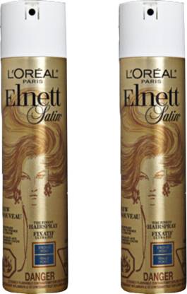 L'Oréal Paris Elnett Satin Hair Spray Strong Hold Hair Spray - Price in  India, Buy L'Oréal Paris Elnett Satin Hair Spray Strong Hold Hair Spray  Online In India, Reviews, Ratings & Features |