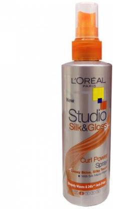 L'Oréal Paris Studio Silk And Gloss Curl Power Spray Hair Spray - Price in  India, Buy L'Oréal Paris Studio Silk And Gloss Curl Power Spray Hair Spray  Online In India, Reviews, Ratings