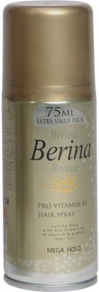 Berina 75 ml Hair Spray Hair Spray - Price in India, Buy Berina 75 ml Hair Spray Hair Spray Online In India, Reviews, Ratings & Features Berina 75 ml Hair Spray Hair Spray - Price in India, Buy Berina 75 ml Hair Spray Hair Spray Online In India, Reviews, Ratings & Features