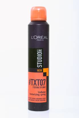L'Oréal Paris Studio Line # Txt 07 Volume Texturizing Spray Hair Spray -  Price in India, Buy L'Oréal Paris Studio Line # Txt 07 Volume Texturizing Spray  Hair Spray Online In India,