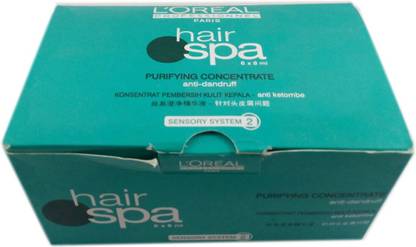 L'Oréal Paris Hair Spa Purifying Concentrate Anti-Dandruff-6x8ml - Price in India, Buy L'Oréal Paris Hair Spa Purifying Concentrate Anti-Dandruff-6x8ml Online In India, Reviews, Ratings & Features L'Oréal Paris Hair Spa Purifying Concentrate Anti-Dandruff-6x8ml - Price in India, Buy L'Oréal Paris Hair Spa Purifying Concentrate Anti-Dandruff-6x8ml Online In India, Reviews, Ratings & Features