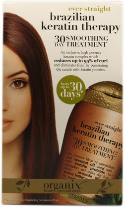 Organix brazilian keratin therapy 30 day smoothing treatment clearance