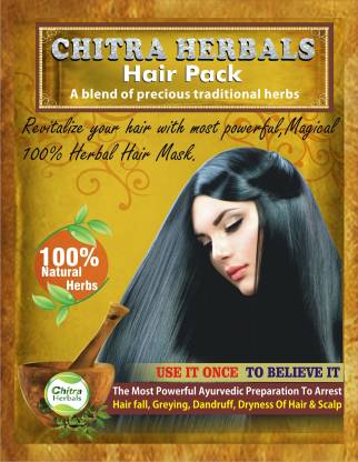 Chitra Herbals High Potency Hair Pack - Price in India, Buy Chitra Herbals  High Potency Hair Pack Online In India, Reviews, Ratings & Features |  