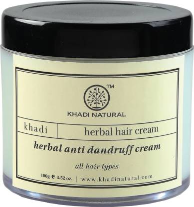 KHADI NATURAL Herbal Anti-dandruff Cream - Price in India, Buy KHADI  NATURAL Herbal Anti-dandruff Cream Online In India, Reviews, Ratings &  Features 