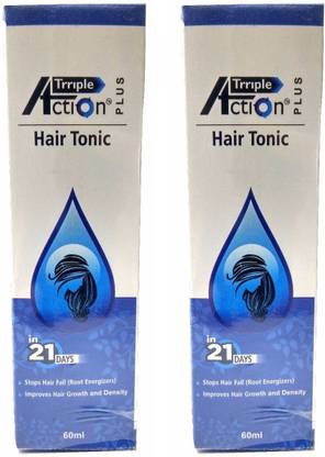 Trriple Action Hair Tonic - 60 ml (Pack of 2) - Price in India, Buy Trriple Action Hair Tonic - 60 ml (Pack of 2) Online In India, Reviews, Ratings & Features Trriple Action Hair Tonic - 60 ml (Pack of 2) - Price in India, Buy Trriple Action Hair Tonic - 60 ml (Pack of 2) Online In India, Reviews, Ratings & Features