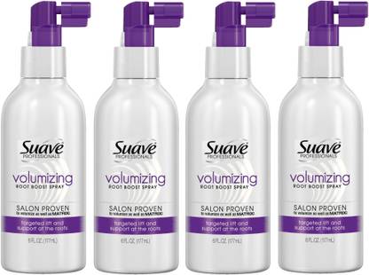 Suave Volumizing Root Boost Pack Of 4 Hair Volumizer Spray Price In India Buy Suave Volumizing Root Boost Pack Of 4 Hair Volumizer Spray Online At Flipkart Com
