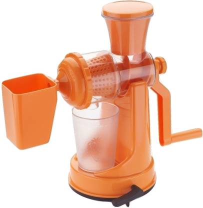 SHOPO Plastic Hand Juicer Fruit And Vegetable Mixer With Waste Collector