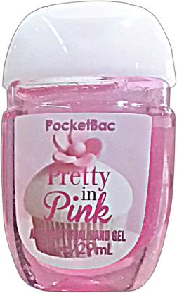 bath and body works pink hand sanitizer