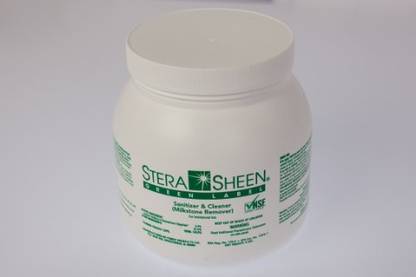 Purdy stera-sheen 4 lb sanitizer jar w/ green label Hand ...