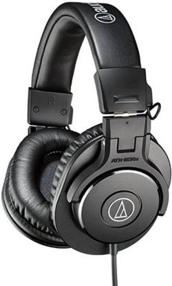 Audio Technica ATH-M30x Wired without Mic Headset