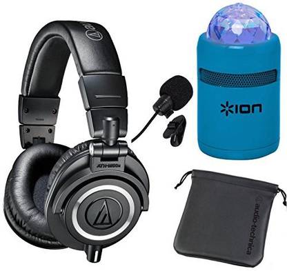 Audio technica ath m50x professional studio monitor headphones black Audio Technica Ath M50x Studio Headphones Musician S Friend
