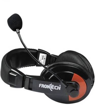 Frontech JIL 3442 Wired Headset without Mic Black, On the Ear Frontech Headphones