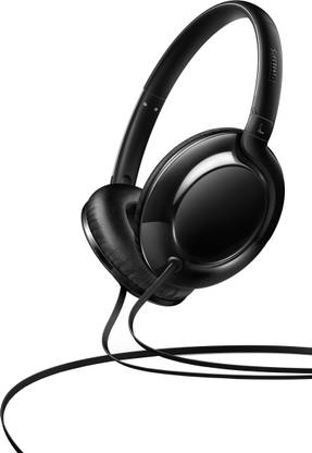 Philips SHL4600BK/00 Wired Headset without Mic Black, On the Ear Philips Headphones