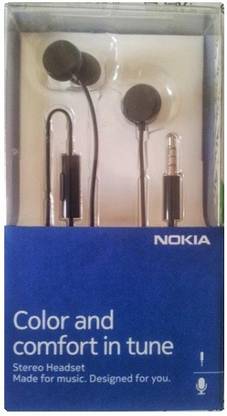 nokia wh 208 wired without mic headset