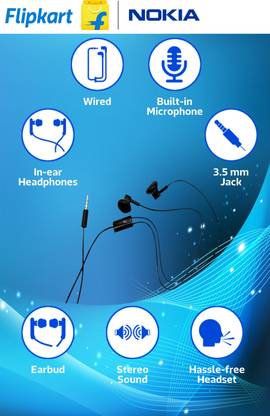 nokia wh 108 wired headset