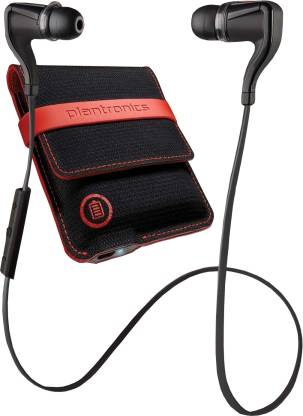 Plantronics BBTGO2-BLK Wireless Earbuds BackBeat Go 2 Stereo Bluetooth Headset with Charging Case