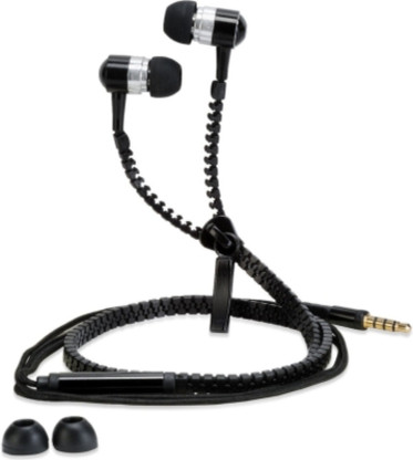 SRV Zipper Chain Earphone Wired Headset 