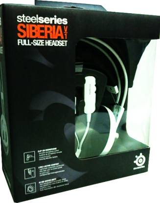Steelseries Siberia V/1 Full Size Headset (White)
