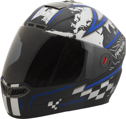 Steelbird SBA Racer Mat Black Blue 