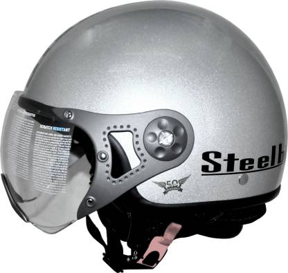 Steelbird SB-27 Style Clear Visor Motorbike Helmet