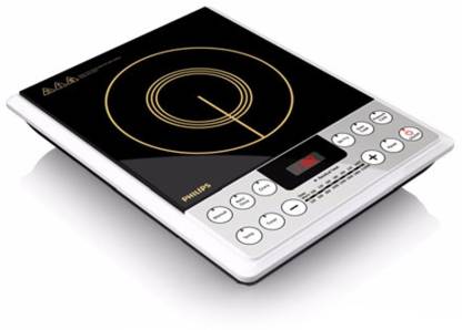 PHILIPS HD4929 Induction Cooktop  (Silver, Black, Push Button)